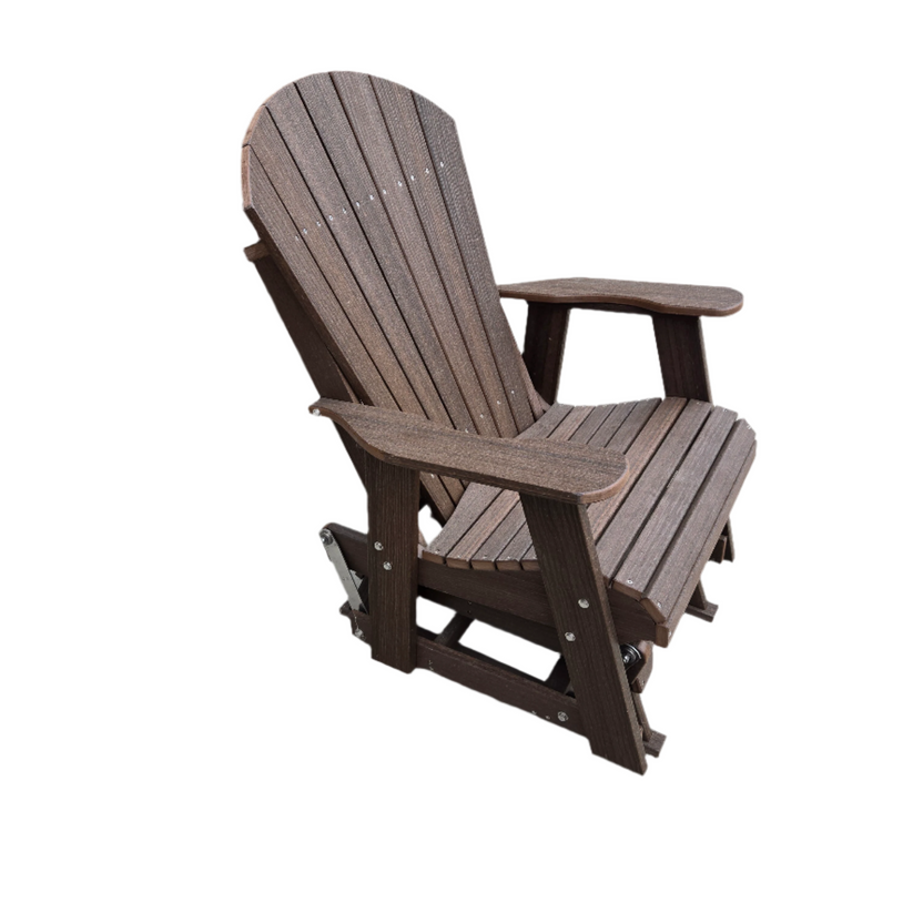 2' Straight Glider Adirondack Chair