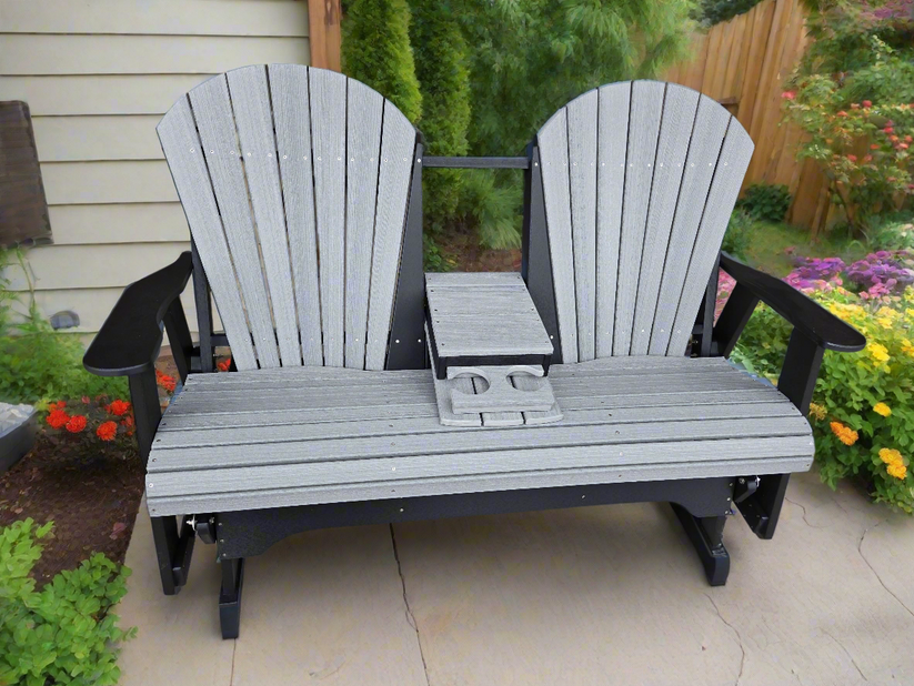 6' Adirondack Style Bench Glider